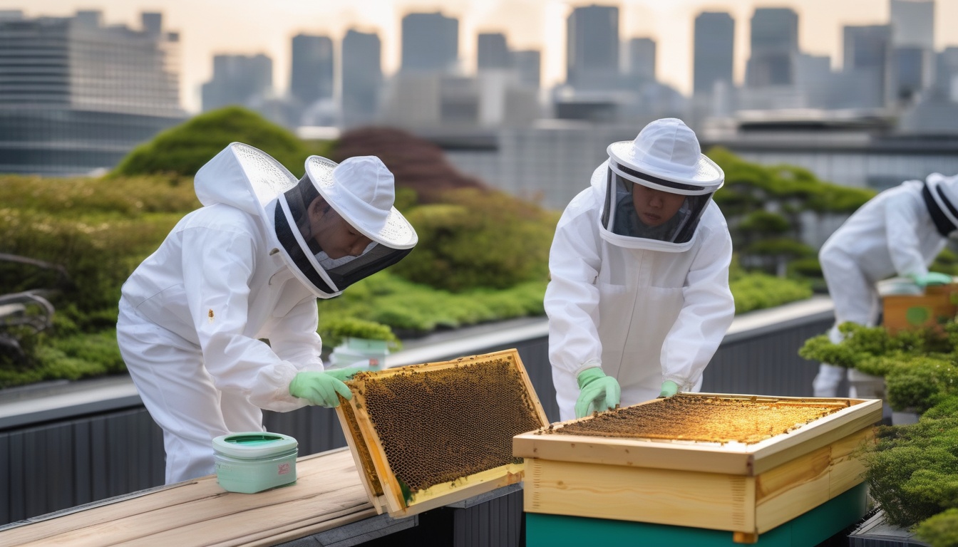 大手町ビル屋上で広がる都市養蜂 丸の内ハニープロジェクトが示す都市と自然の新しい共生モデル