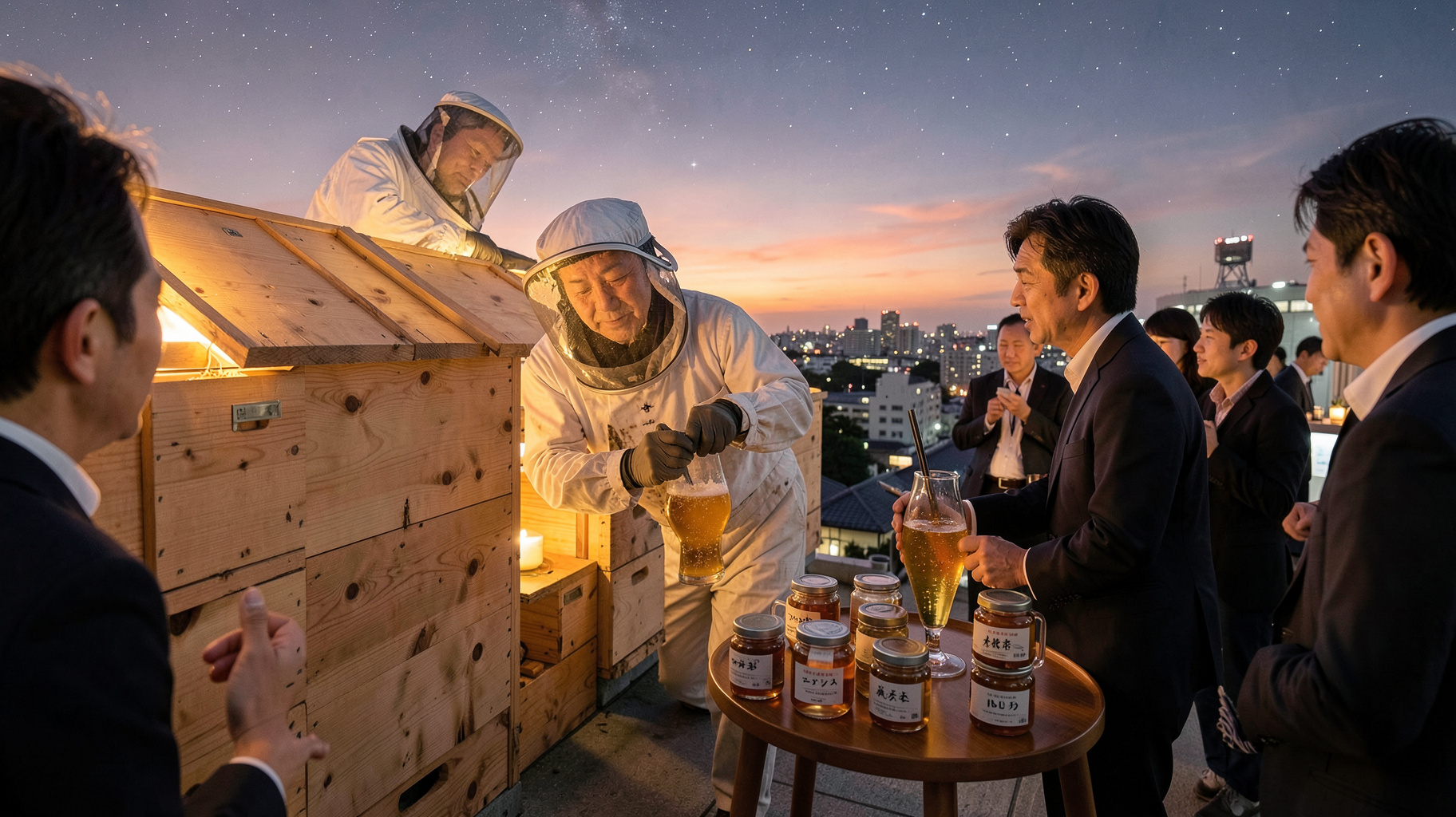 京都駅前ホテルの屋上養蜂が示す、都市型ホテルの体験価値と収益化のイメージ